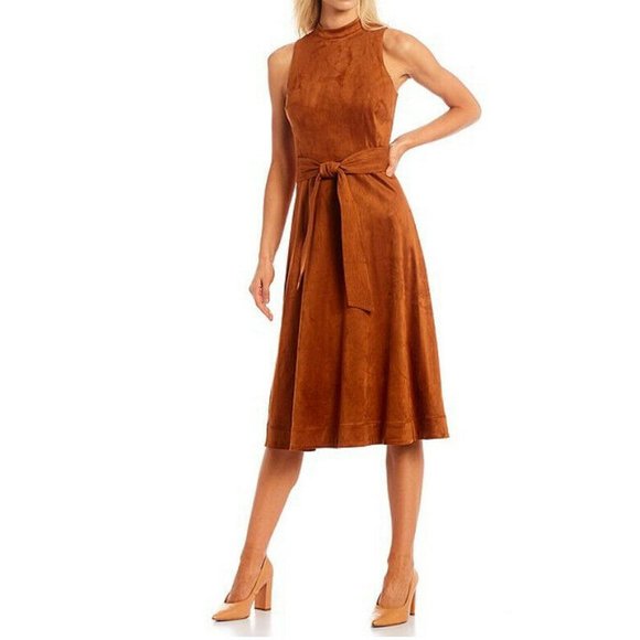 ANTONIO MELANI Brown Sleeveless Dress - Picture 2 of 12